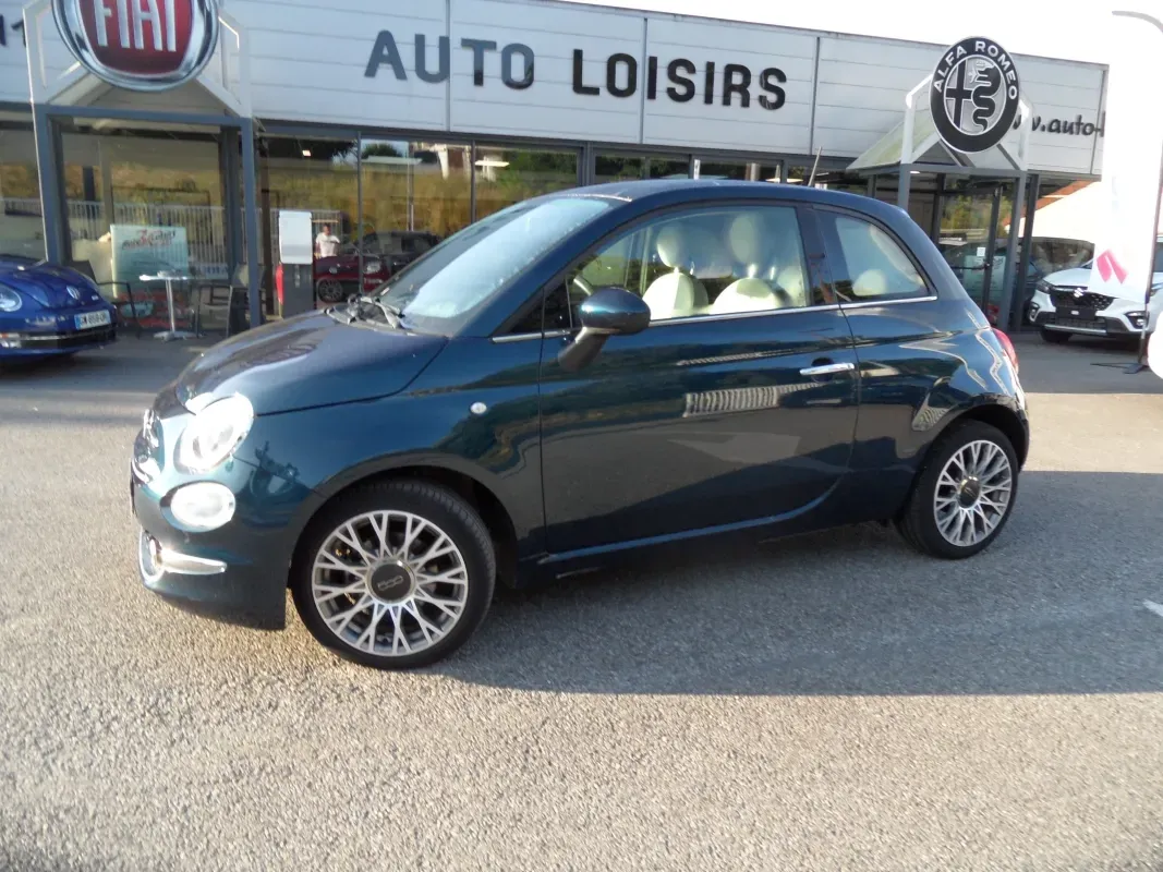 FIAT 500 12 STAR 69 CV toit panoramique 