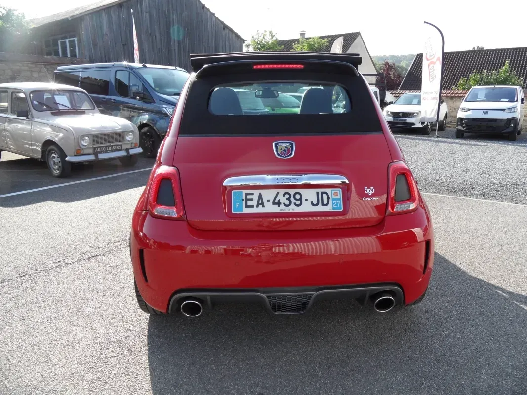 FIAT ABARTH 595C 14 TJET 160 TURISMO BOITE AUTO xénon