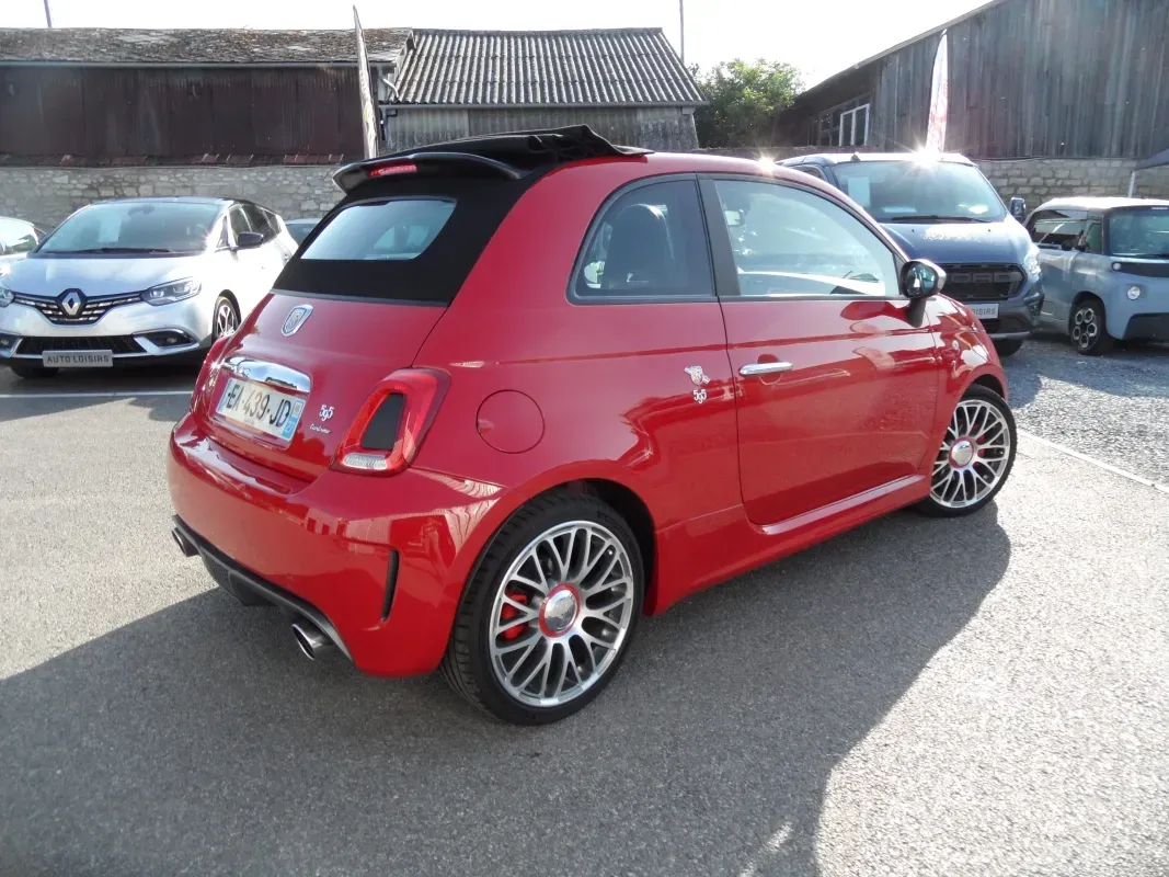 FIAT ABARTH 595C 14 TJET 160 TURISMO BOITE AUTO xénon