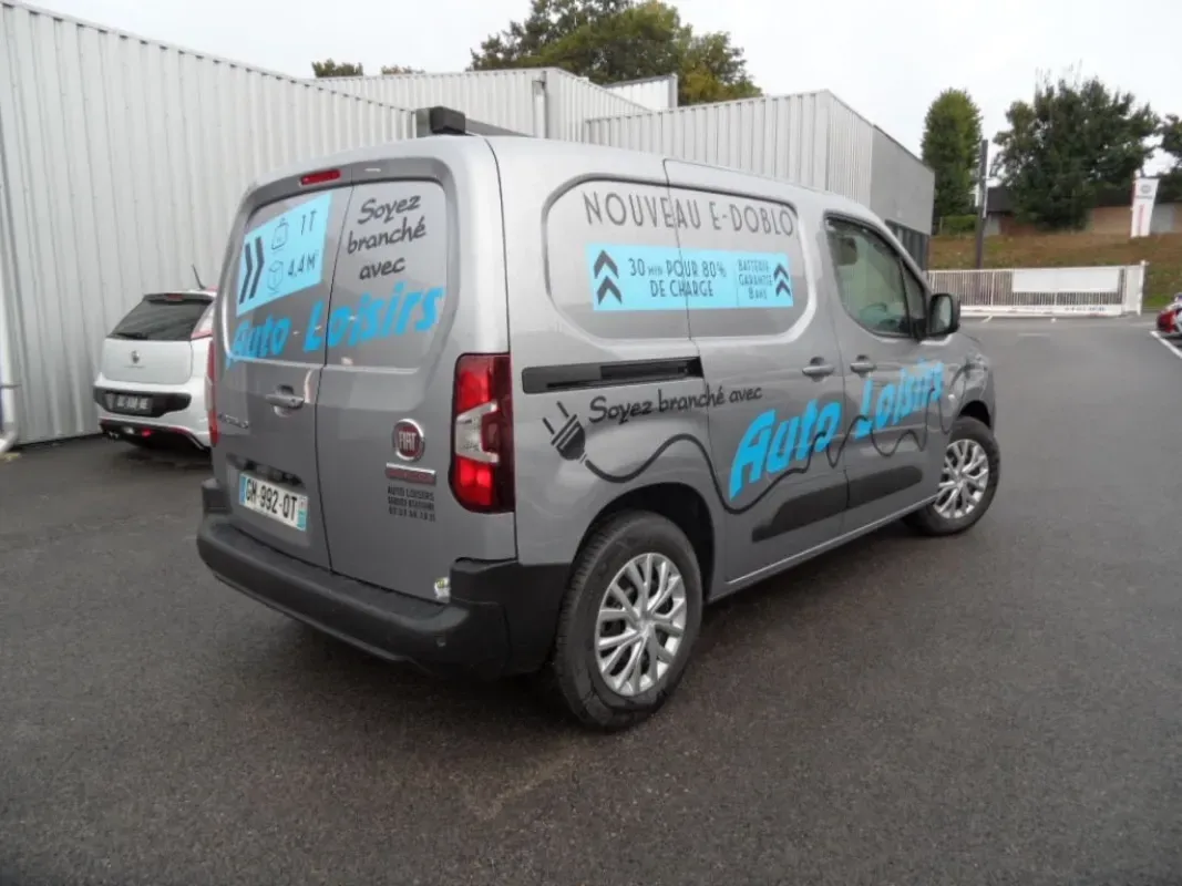 NOUVEAU FIAT E-DOBLO 136 CV PRO LOUNGE CONNECT 3 PLACES prix HT