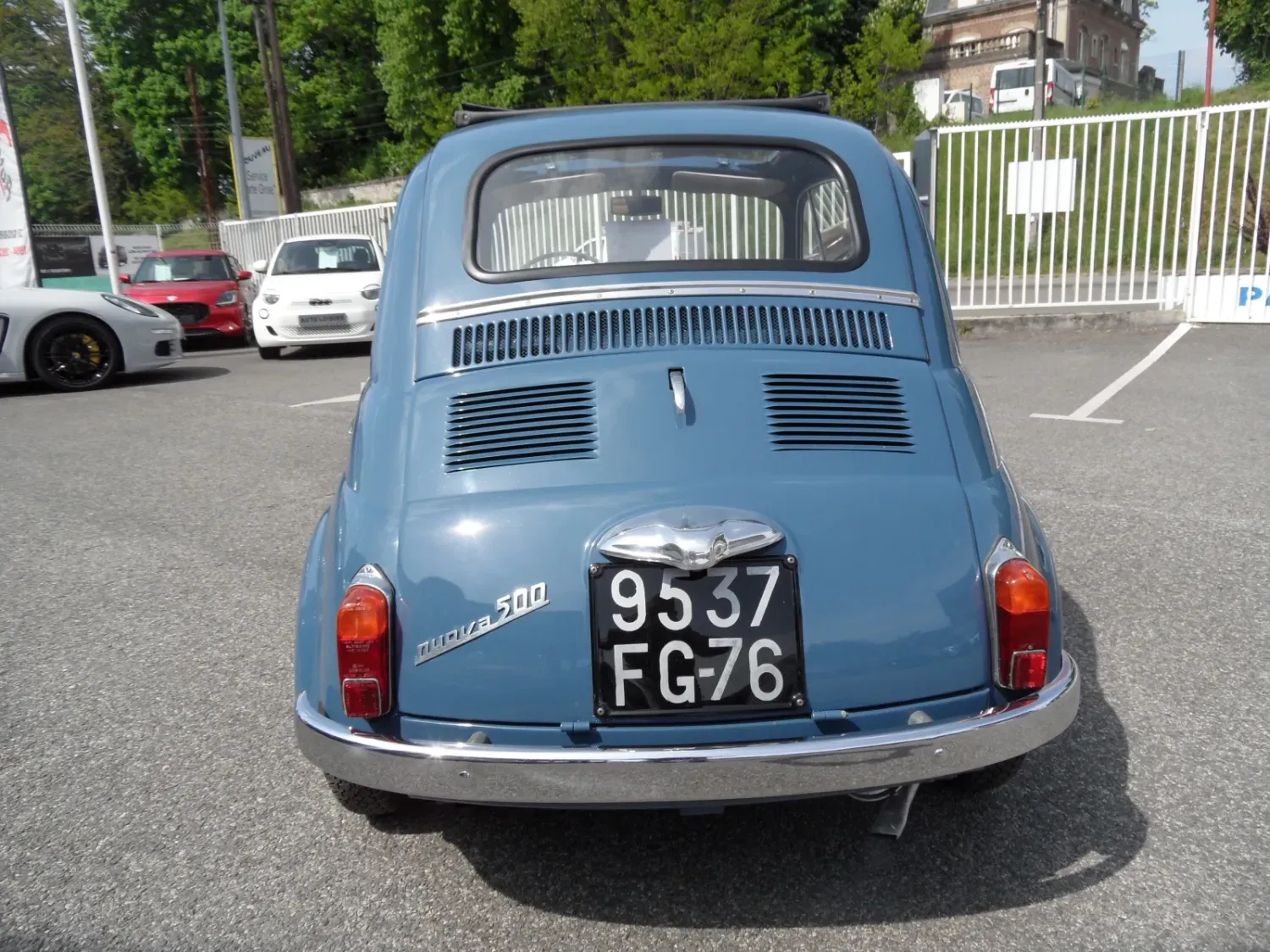 TRES RARE FIAT 500D DE 1963 AVEC PORTES SUICIDES !!!