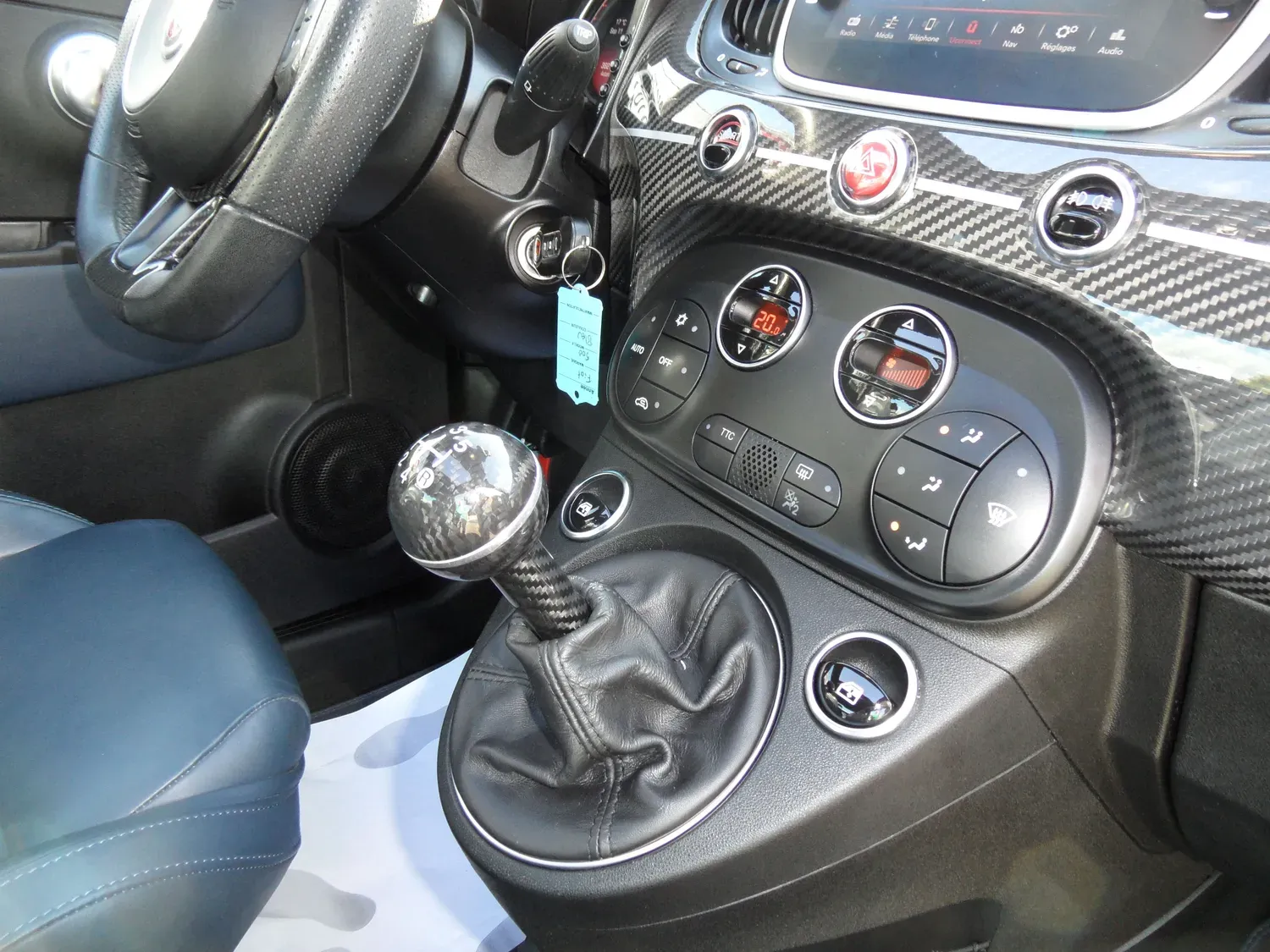 ABARTH 695 14 TJET 180 RIVALE boite mécanique
