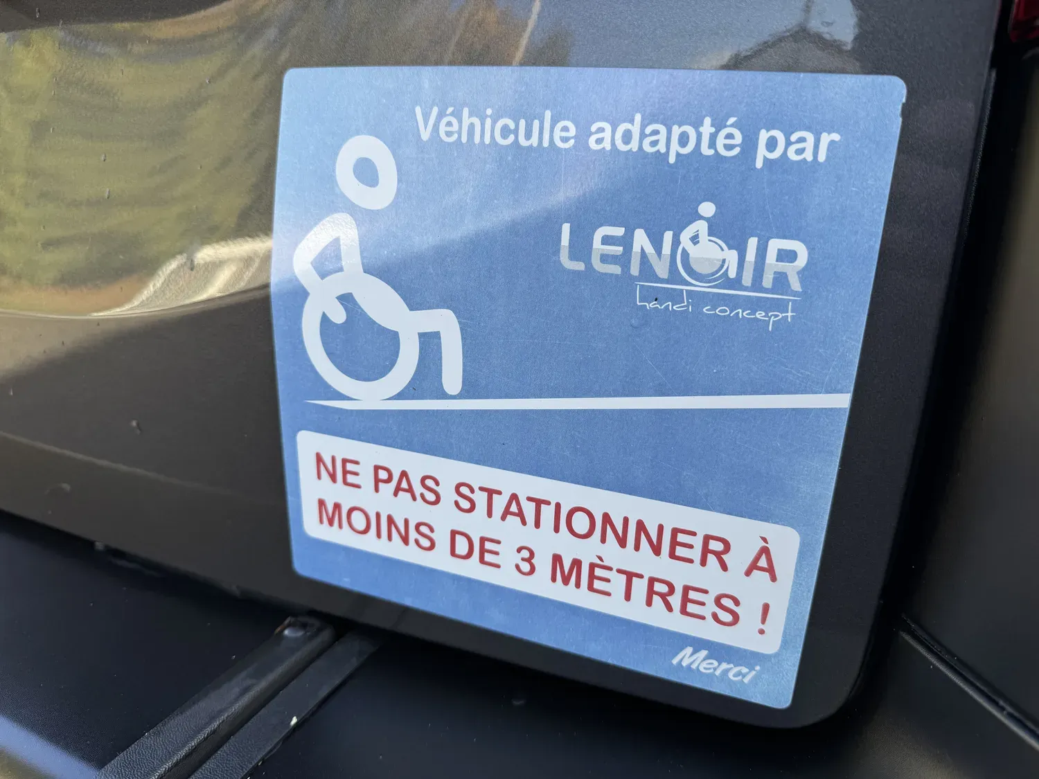 CITROEN BERLINGO 3 EQUIPEMENT PMR (PERSONNE A MOBILITE REDUITE)