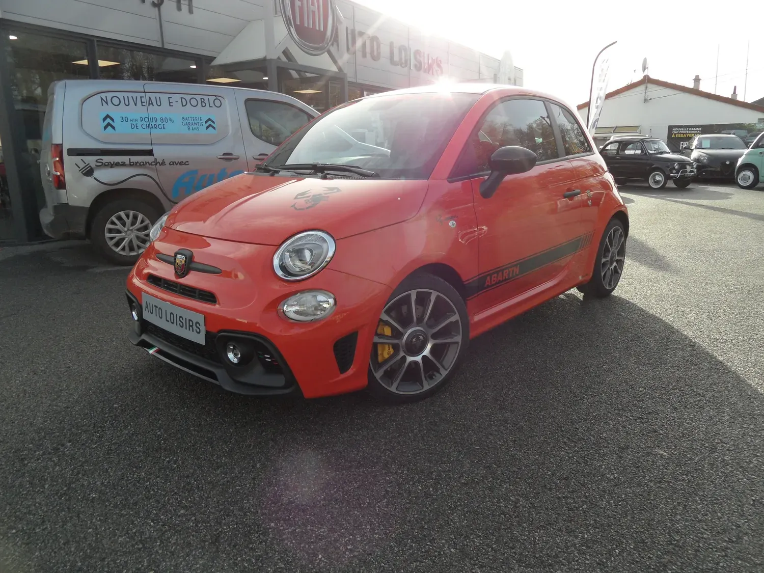 ABARTH 500 695 1.4 TURBO 16V T-JET 180 ORANGE RALLYE