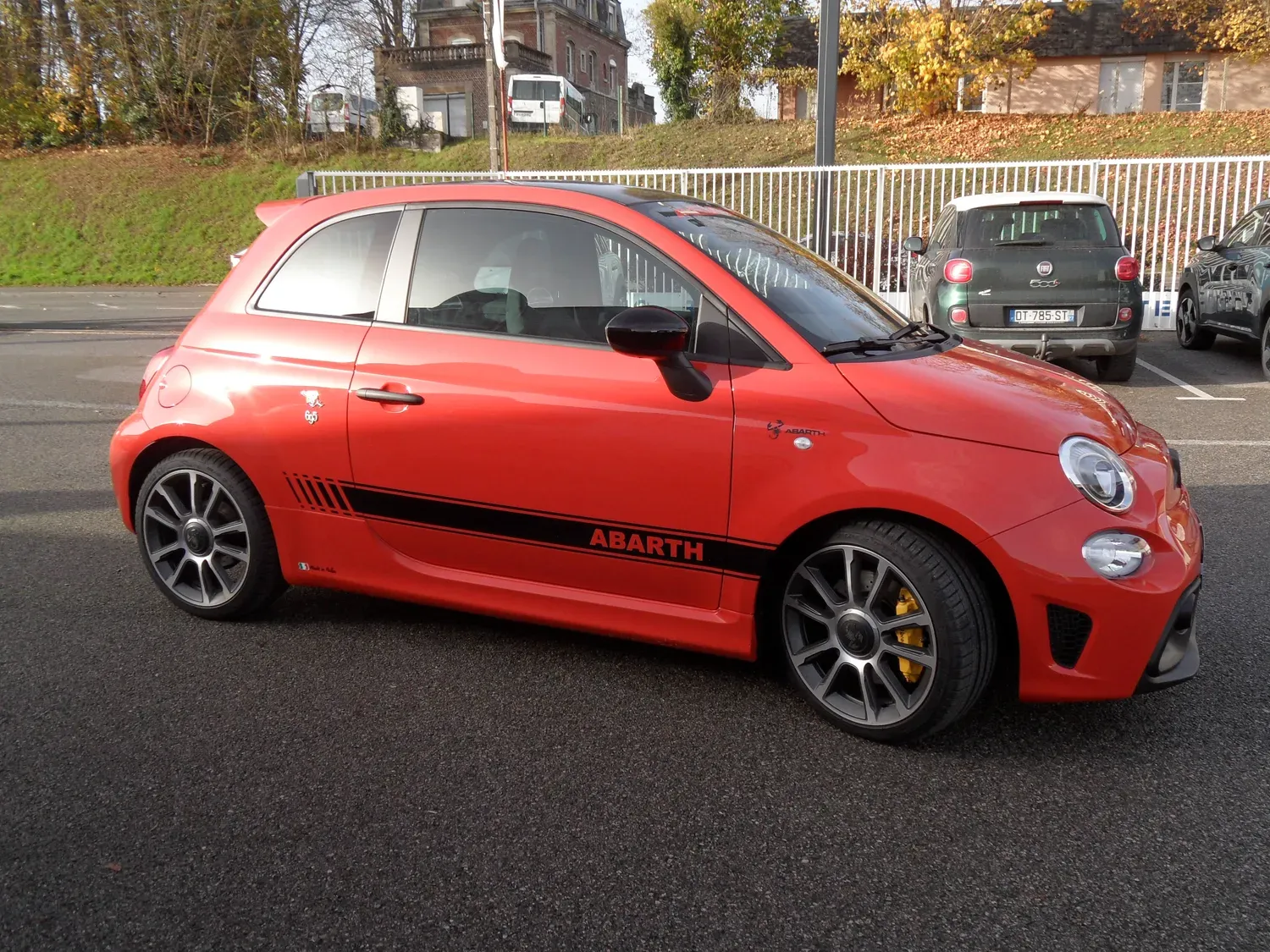 ABARTH 500 695 1.4 TURBO 16V T-JET 180 ORANGE RALLYE