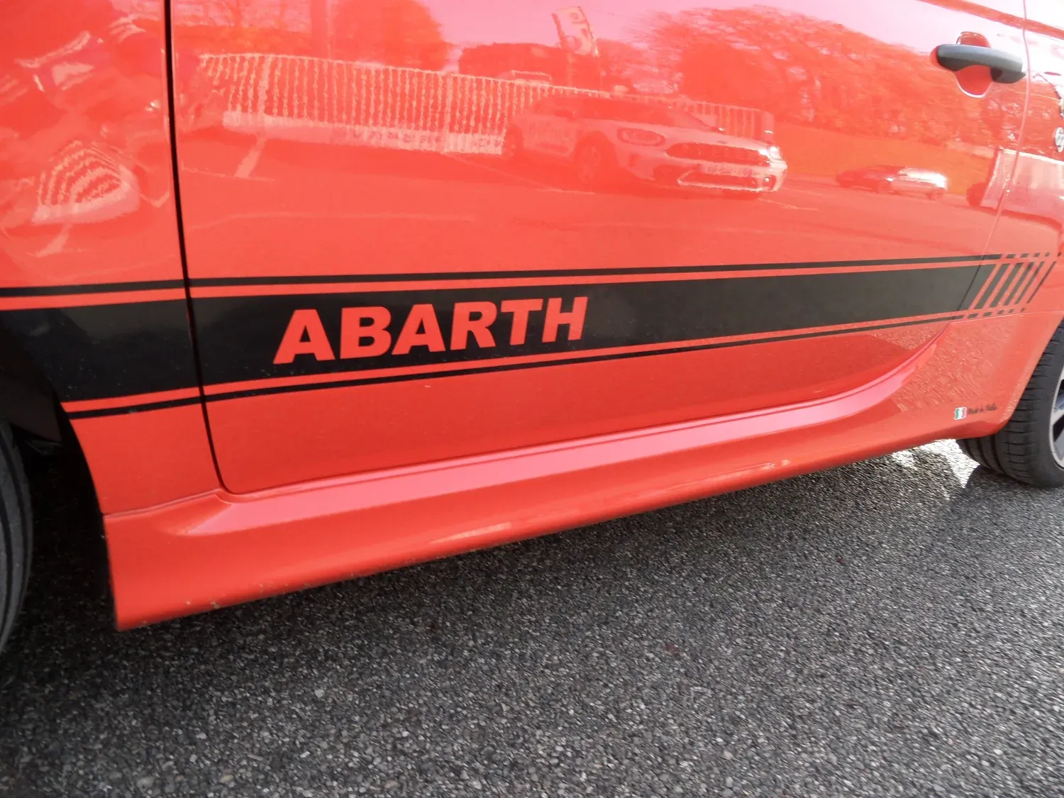 ABARTH 500 695 1.4 TURBO 16V T-JET 180 ORANGE RALLYE