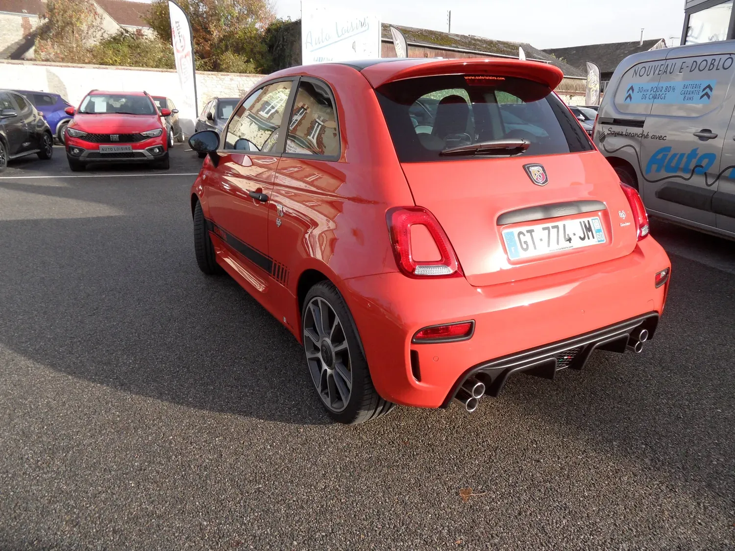 ABARTH 500 695 1.4 TURBO 16V T-JET 180 ORANGE RALLYE