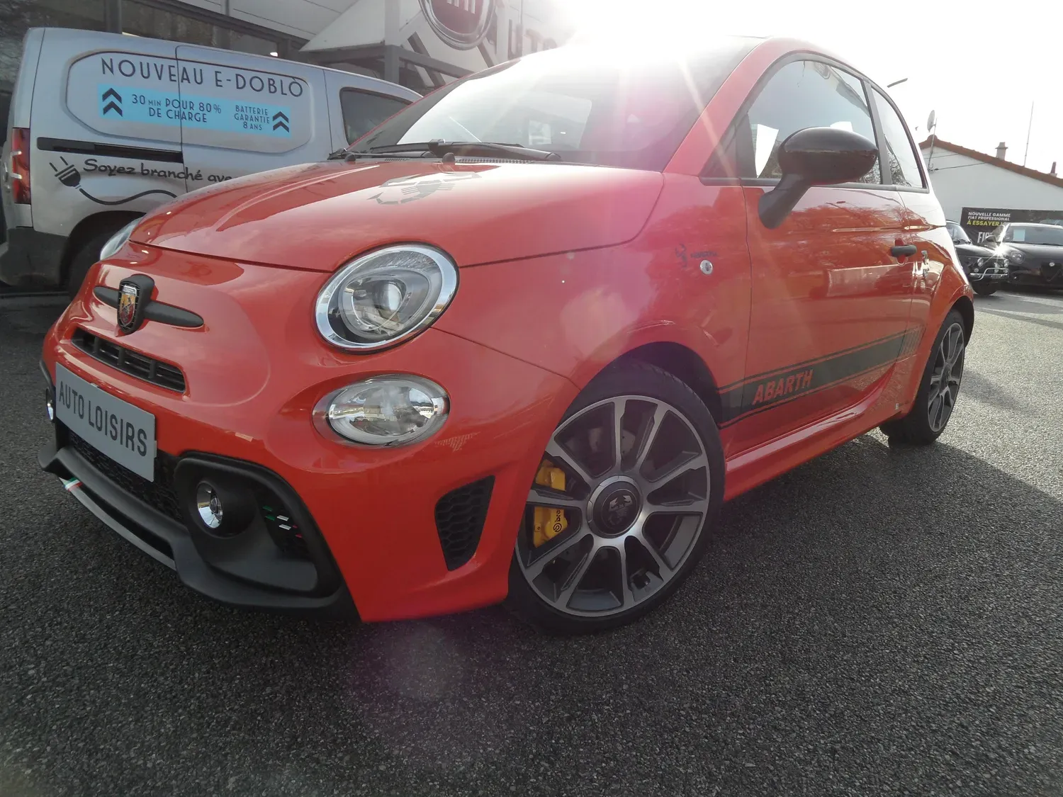 ABARTH 500 695 1.4 TURBO 16V T-JET 180 ORANGE RALLYE