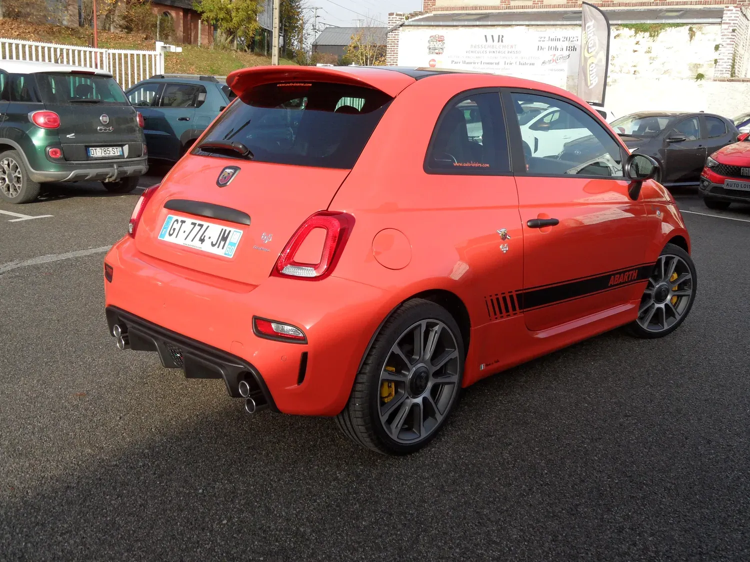 ABARTH 500 695 1.4 TURBO 16V T-JET 180 ORANGE RALLYE