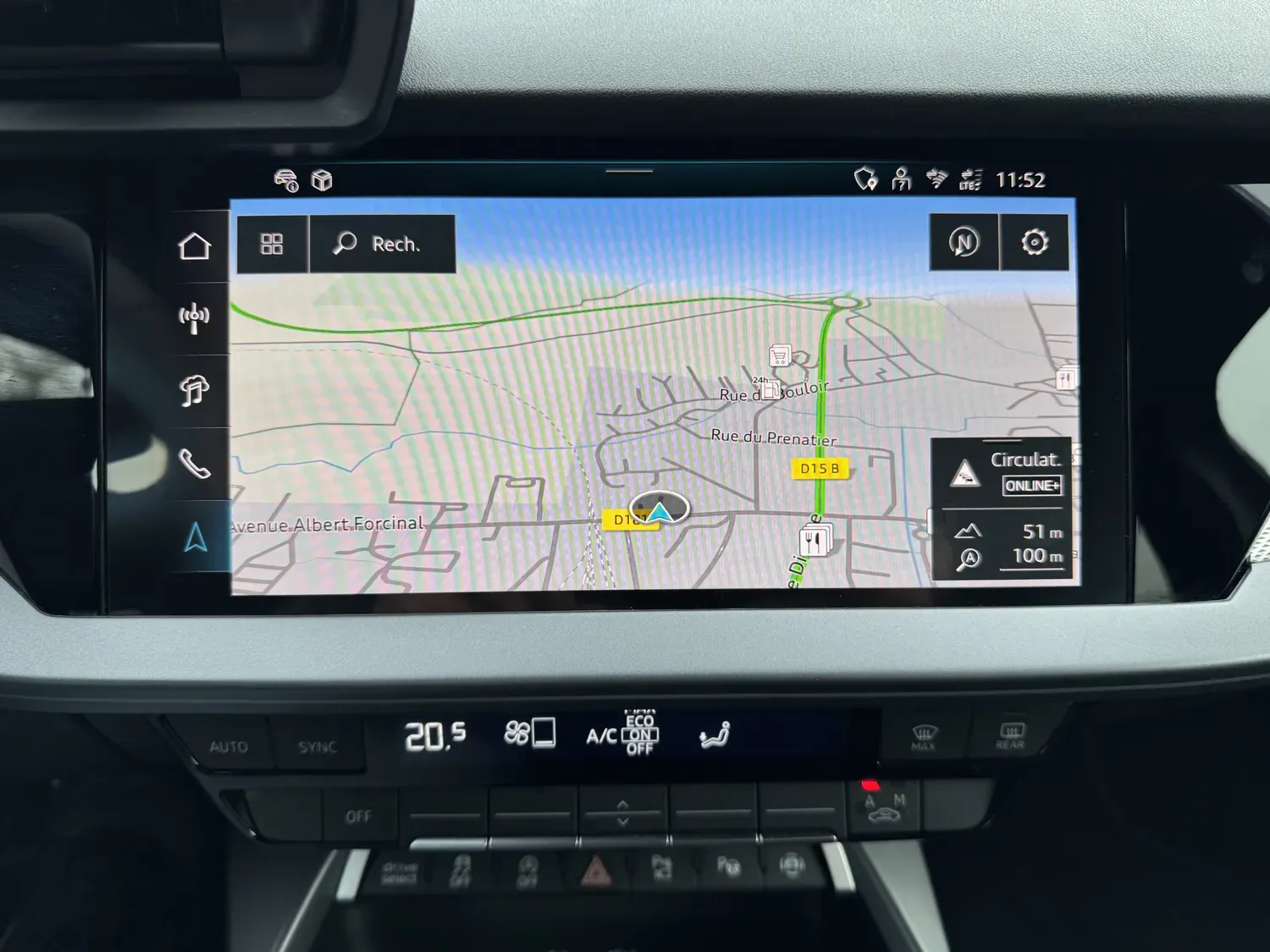 AUDI A3 IV (2) 1.5 30 TFSI MILD HYBRID 116 S LINE S TRONIC 7